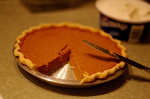 Pumpkin Pie one slice gone CC 300x199 Pumpkin Pie one slice gone CC