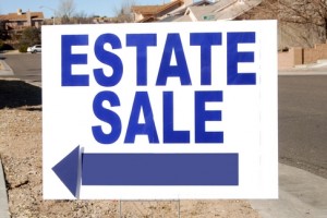 This way to the estate sale.
via Shutterstock