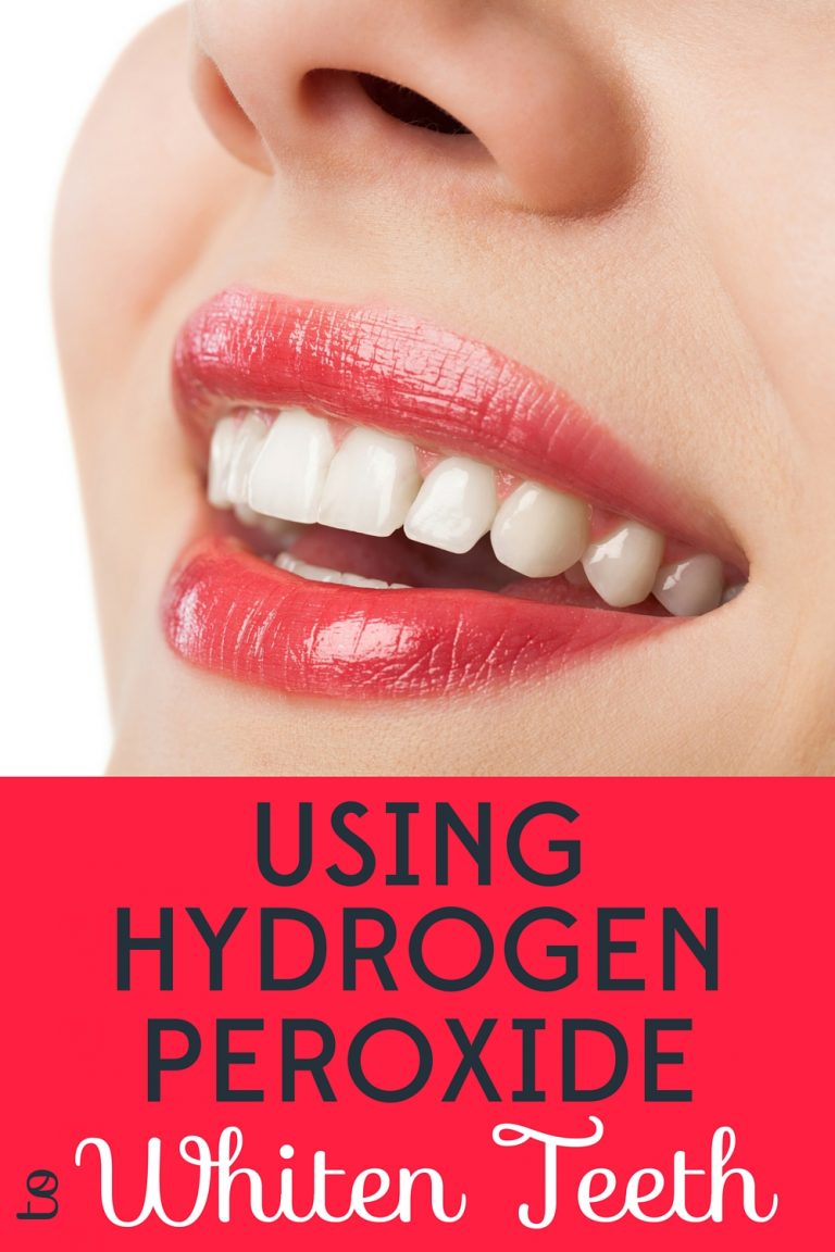 Using Hydrogen Peroxide to Whiten Your Teeth