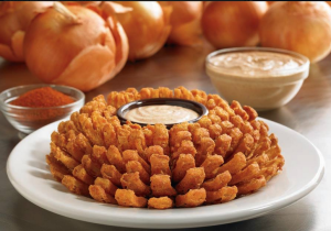 Score a free bloomin' onion today only at Outback! Yum!