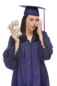 Use debt calculators to learn how to pay back that college debt. Via Shutterstock.