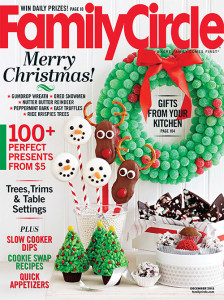 Score a free one year subscription to Family Circle Magazine today!