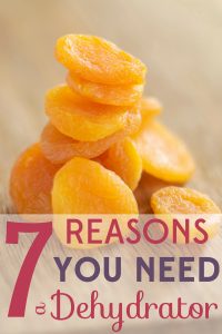 Use a food dehydrator to make delicious dried fruits and more! Here are 7 reasons you need a dehydrator NOW.