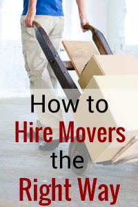 hire movers the right way