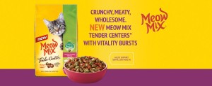 Score a FREE sample of Meow Mix Cat Food today!