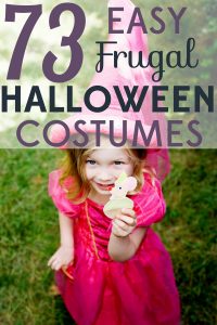 Are you out of ideas for this year's Halloween costume? We've got 73 easy, frugal Halloween costumes for adults and kids!