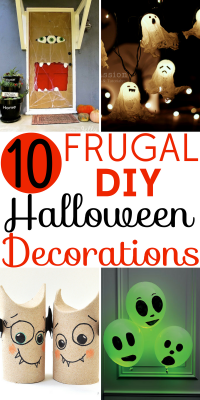 Check out these 10 Easy DIY Halloween Decorations to add some spooky fun to your home without a big price tag! 