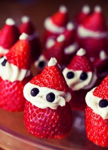 Santa strawberries