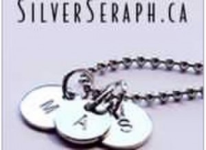 Hand-Stamped Sterling Silver Initial Charms