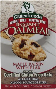 Glutenfreeda instant oatmeal