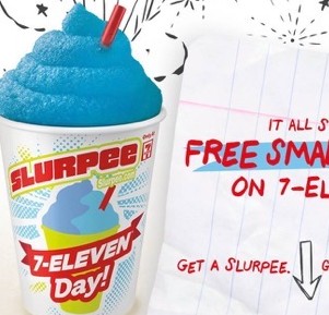 Saturday Freebies - Free Slurpee