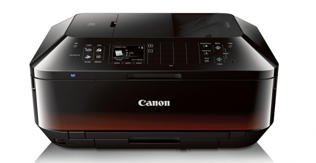 canon printer will only print test page