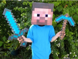 DIY Minecraft costume