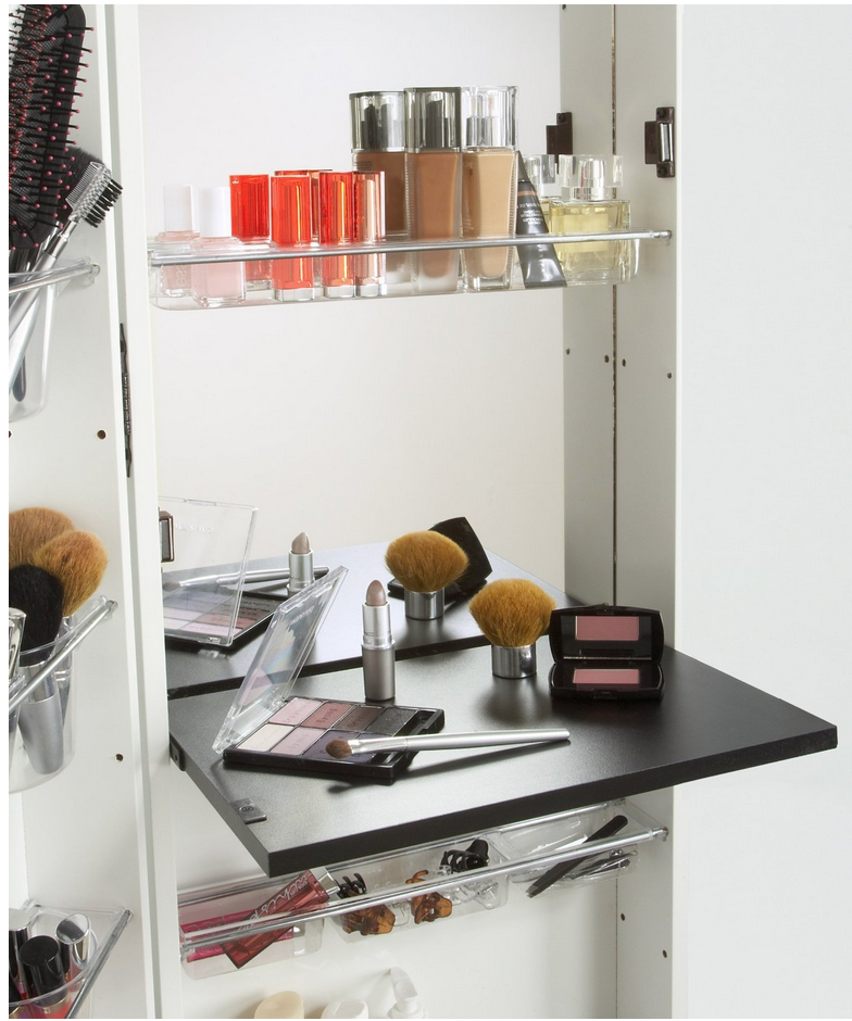 Makeup Organizer with Vanity Table Only 135.99 (Reg. 299.95!)