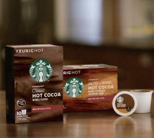 Grab a FREE sample of these NEW Starbucks Hot Cocoa K-Cups today! 
