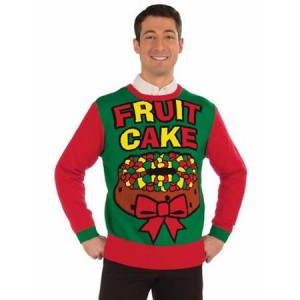 Fruit cake sweater