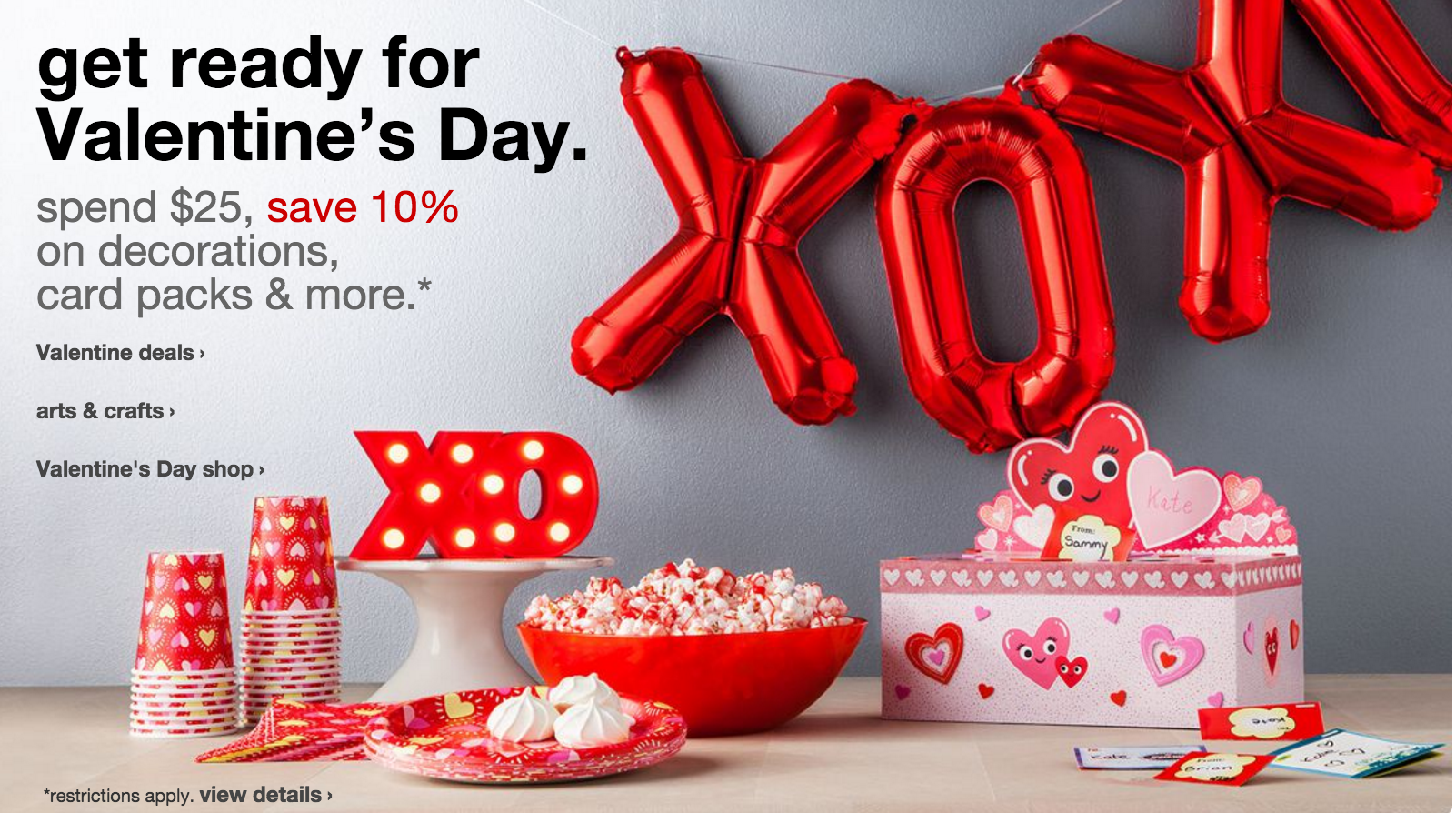 Target: BIG Deal on Valentine's Day Decorations!1602 x 894