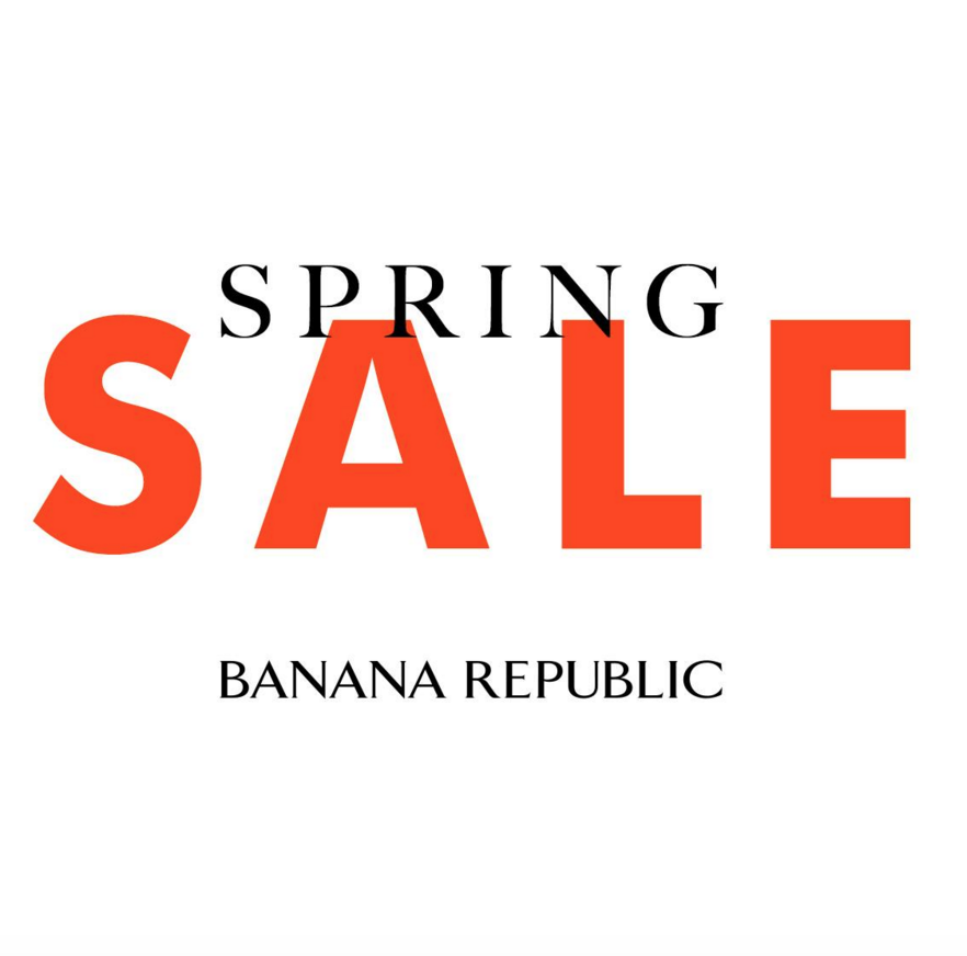 banana republic sale