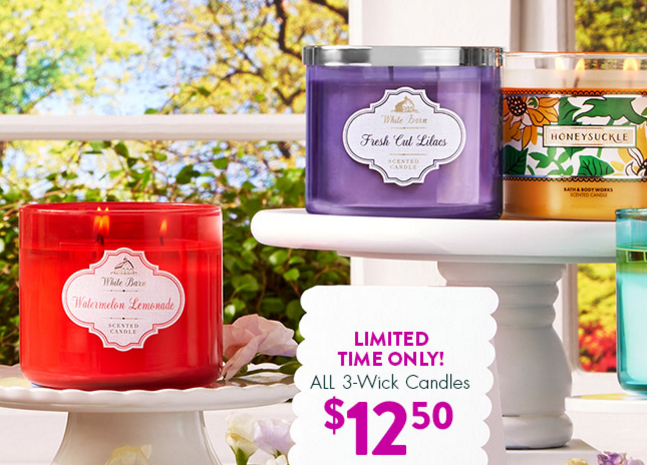 Bath & Body Works 3Wick Candles Only 12.50 (Reg. 22.50!)