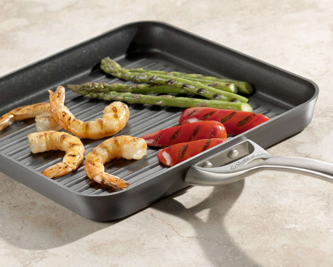 Highly Rated Calphalon Nonstick Square Grill Pan Only 25.49 (Reg. 90