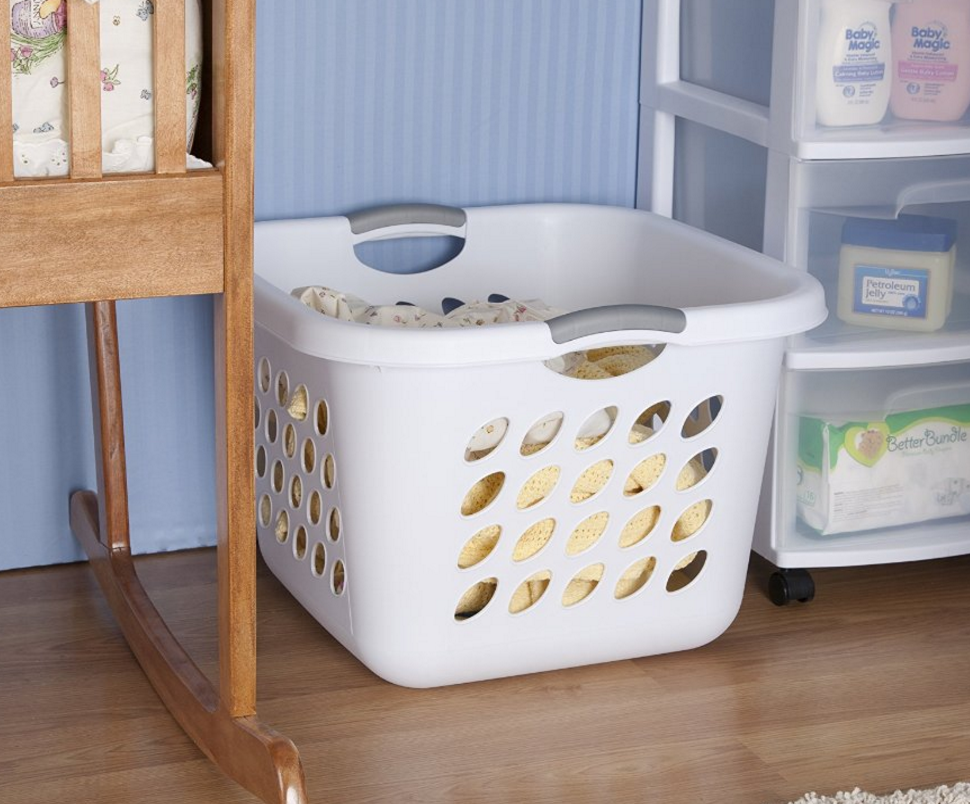 Highly Rated 6Pack of Sterilite 53 Liter Ultra Square Laundry Baskets Only 25 (Just 4.16 Per