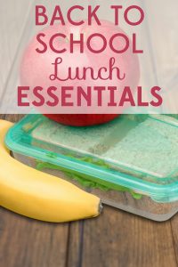 The first day of school is almost here! Are you ready to start packing lunches? These back to school lunch essentials will help you out.