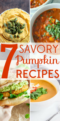 Pumpkin is a nutritional powerhouse that can do so much more than dessert. These 7 savory pumpkin recipes are both healthy and delicious! 