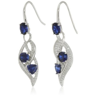 sterling-silver-created-gemstone-and-created-white-sapphire-wave-dangle-earrings-0-500x500