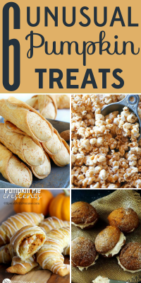 Looking for pumpkin recipes beyond pies and muffins? These 6 unusual pumpkin treats will get your mouth watering.