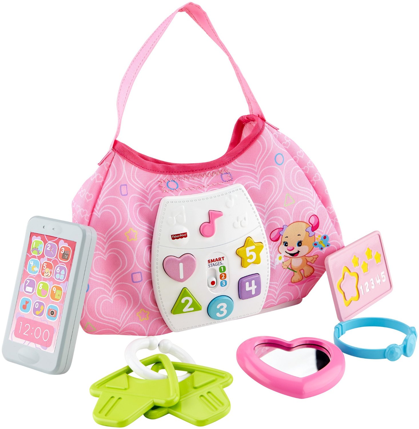 fisher price pink purse