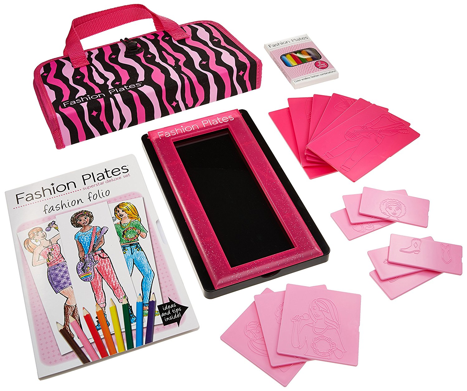 Fashion Plates Super Star Deluxe Kit Only 9!