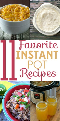 Are you intimidated by the Instant Pot? Here are 11 favorite Instant Pot recipes that will make it the most used appliance in your kitchen!