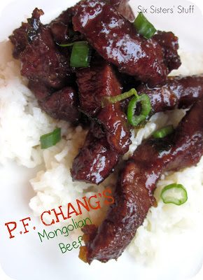 P.F. Chang's Mongolian beef
