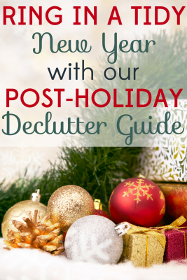 Set yourself up for success with our post-holiday declutter guide! You'll be organized and ready for the next holiday season.