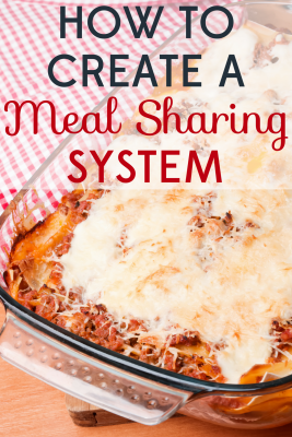 Anyone who's gone through tough times knows what a blessing a gift of a meal can be. We've got tips for how to create a meal sharing system.