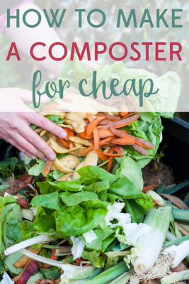 There's no need to spend hundreds on something that's going to store rotting produce! Make your own composter for just a few bucks.