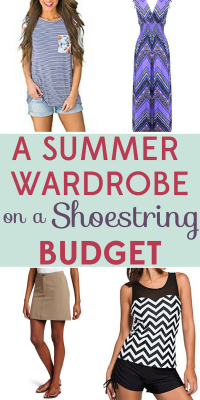 A entire summer wardrobe for under $200? We've got bargain options that will keep you stylish all summer long!