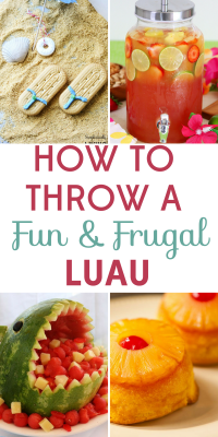 If you're entertaining this summer, you know how that party costs add up fast! We've got tips for how to throw a fun but frugal luau.