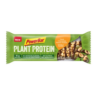 PowerBar Plant Protein Dark Chocolate Peanut Butter Bar (PRNewsfoto/PowerBar)