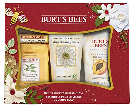 Burt's Bees Face Essentials Gift Set 4 Products in Box 4.48