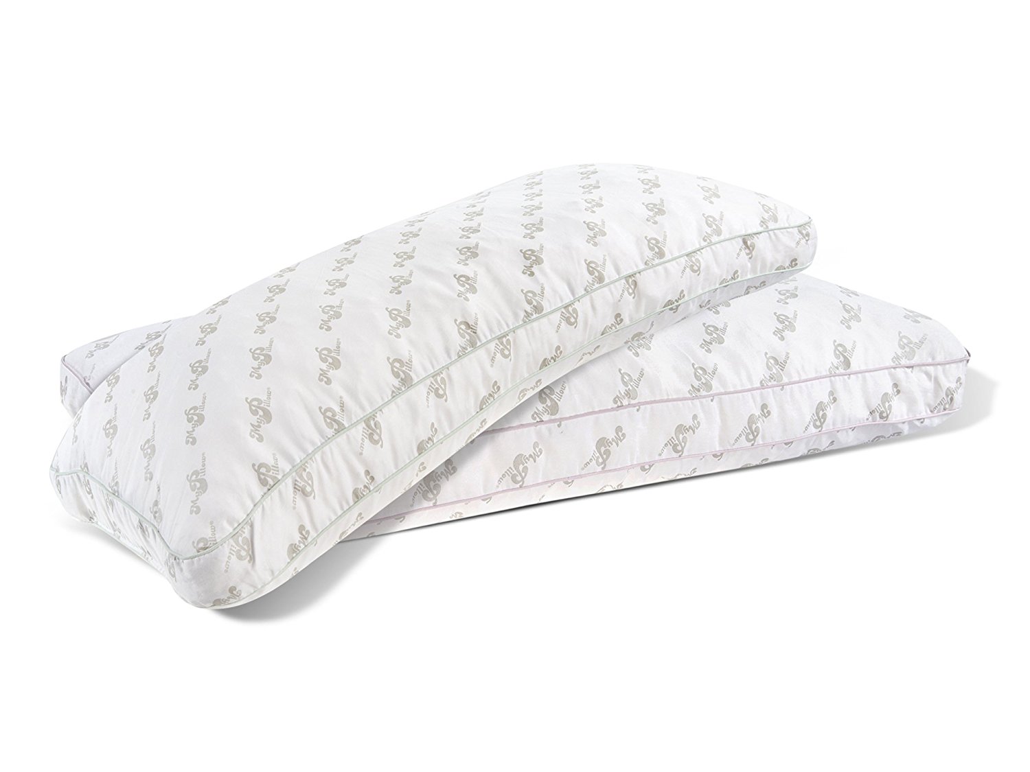 MyPillow Inc GIZA Series Bed Pillow, Lavender Level (Medium), Standard