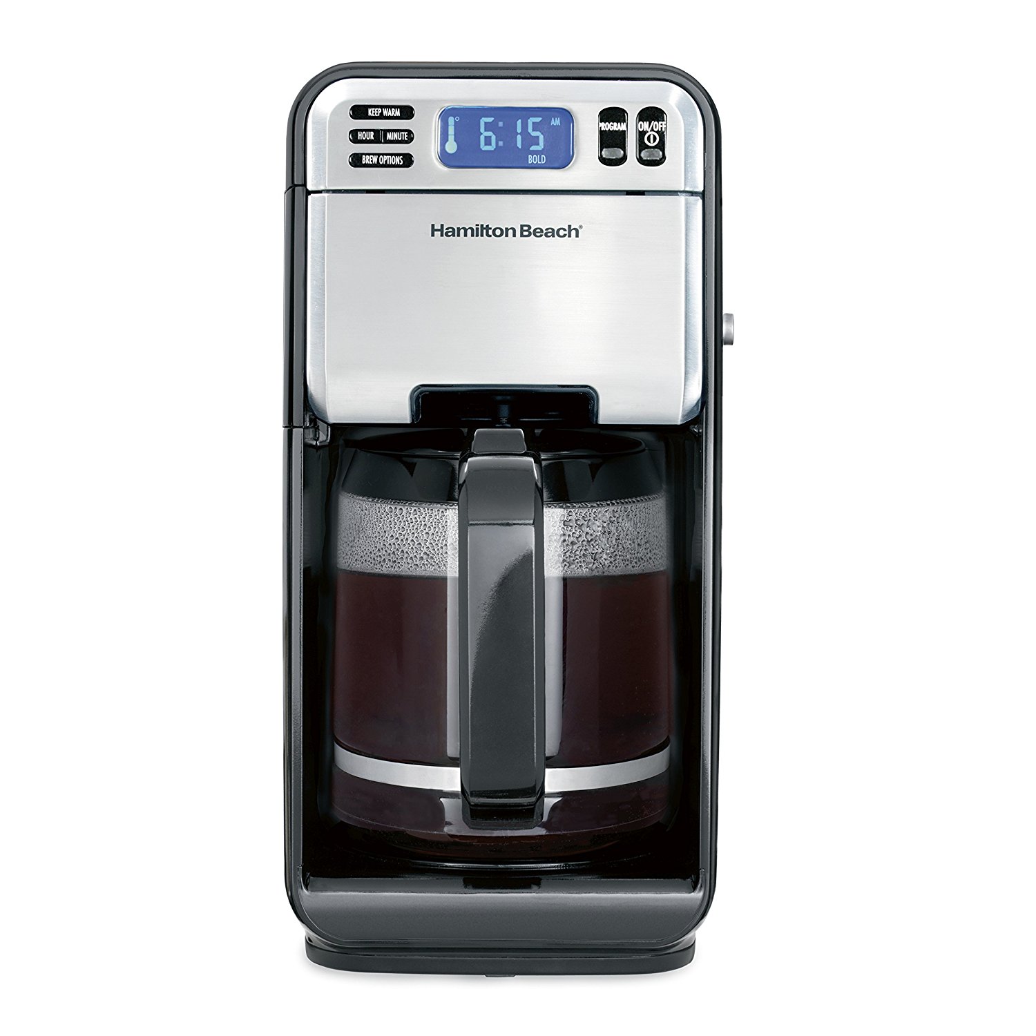 Hamilton Beach (46205) Coffee Maker, Programmable with 12 Cup Capacity