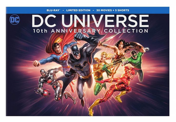 dc universe 10th anniversary collection dvd