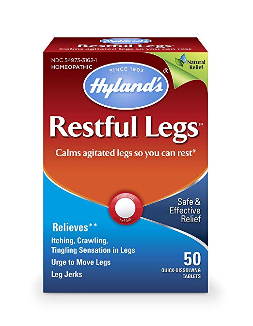 Hylands Restful Legs Tablets Natural Itching Crawling Tingling And Leg Jerk Relief 50 Count 3081