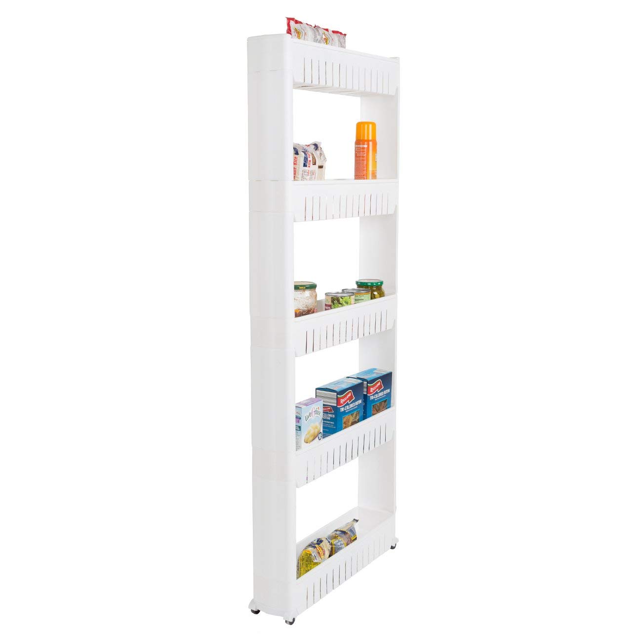 Slim Slide Out Pantry Storage Rack For Narrow Spaces Only 19 99