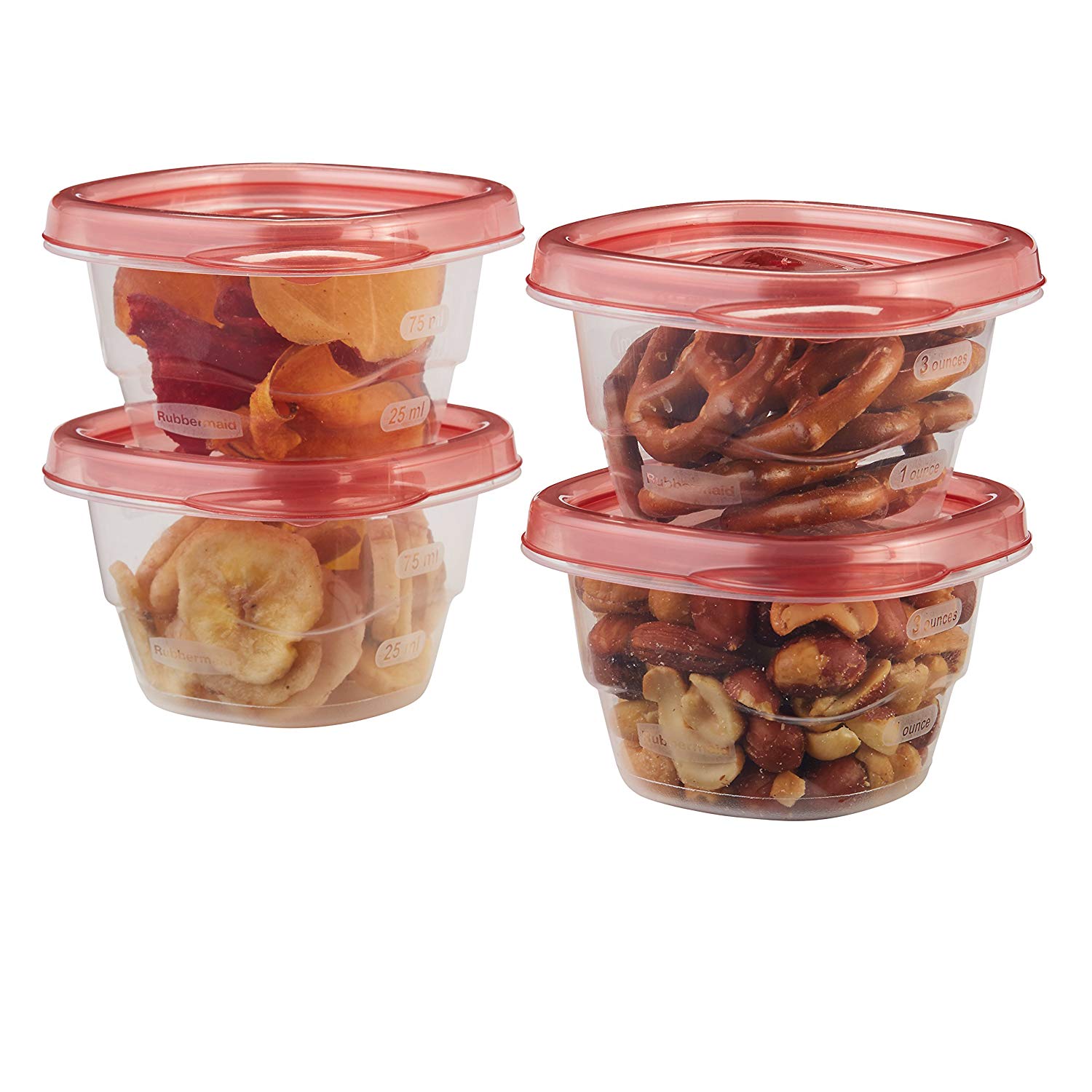Rubbermaid Mini Food Storage Containers, (0.5 Cup), (6 Pack) Only 3.27