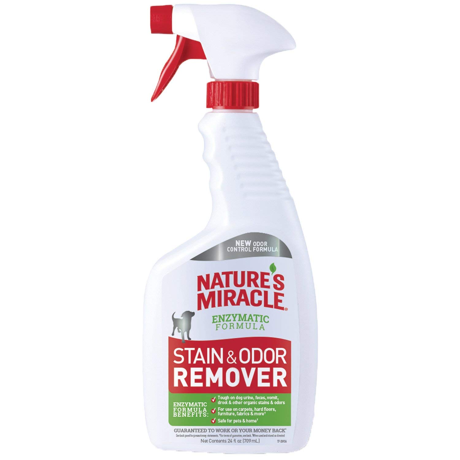 Nature’s Miracle Dog Stain and Odor Remover, New Odor Control Formula only $3.59