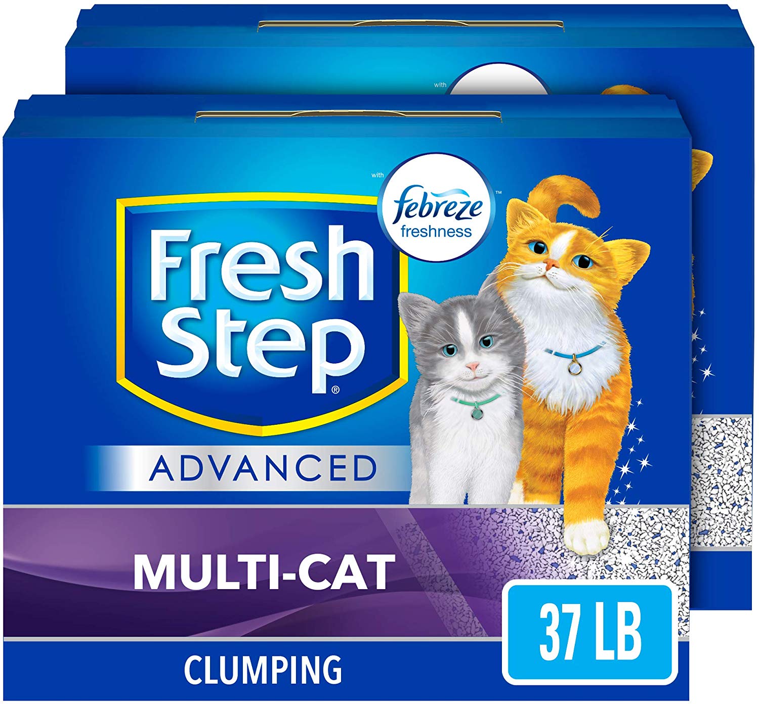 Save up to 30 on NEW Fresh Step Advanced kitty litter