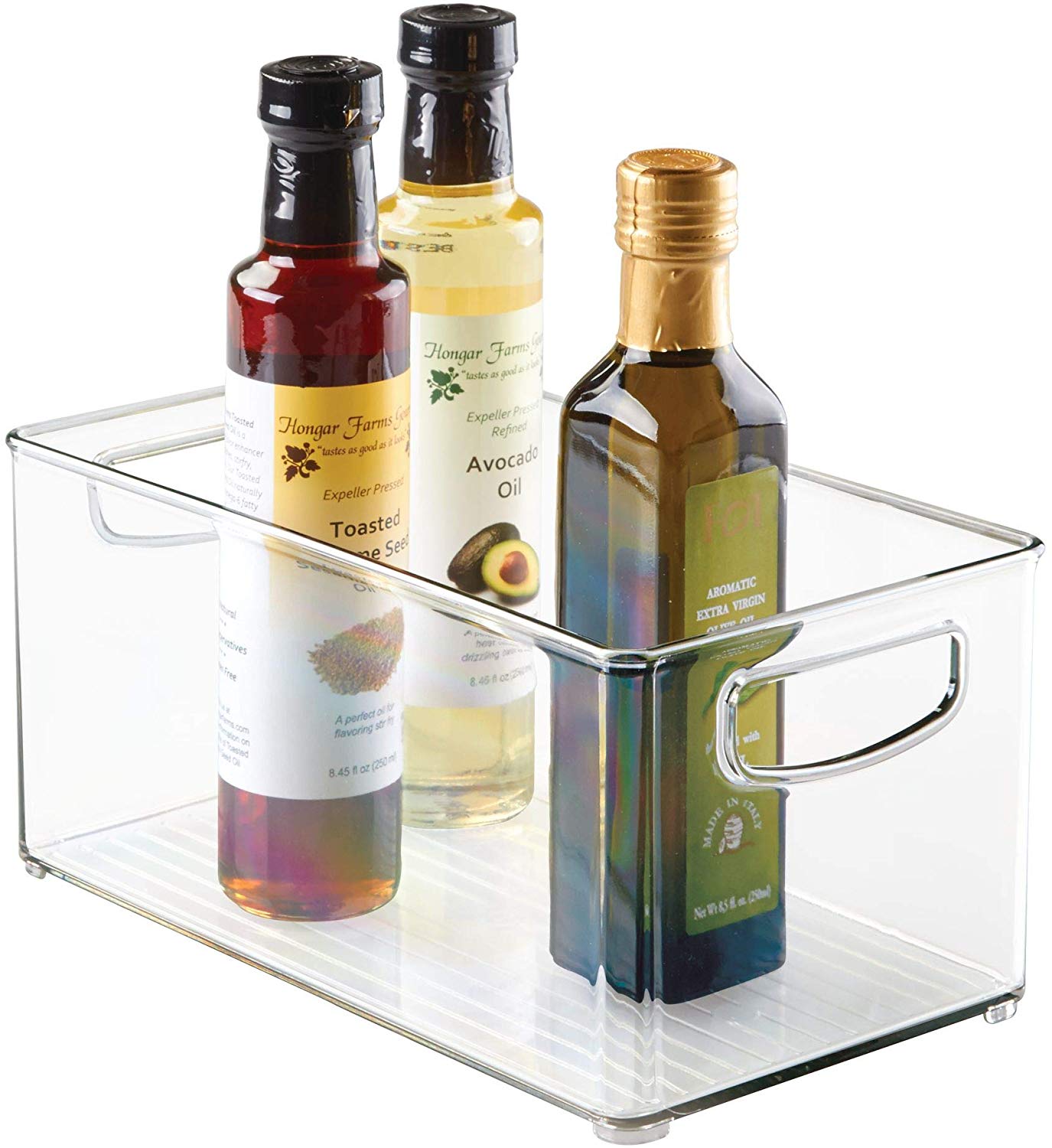 iDesign Plastic Storage Bin with Handles Only $7.98