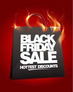 Check out the newest and hottest Black Friday deals! Via Shutterstock.